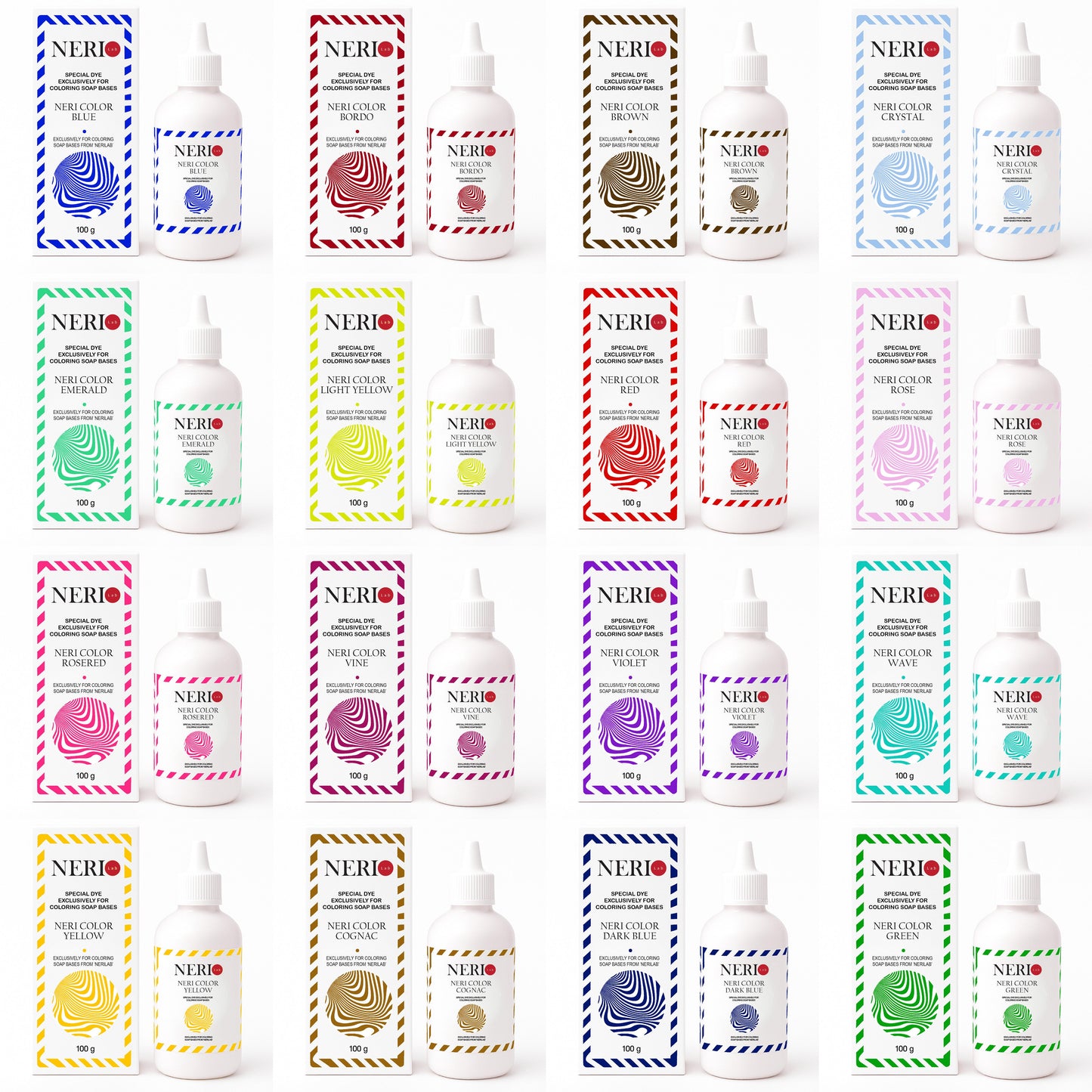 Soap Colorants – Regular Colors