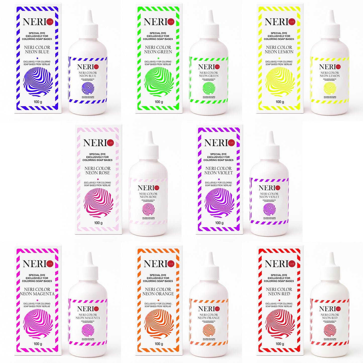 Soap Colorants – Neon Colors