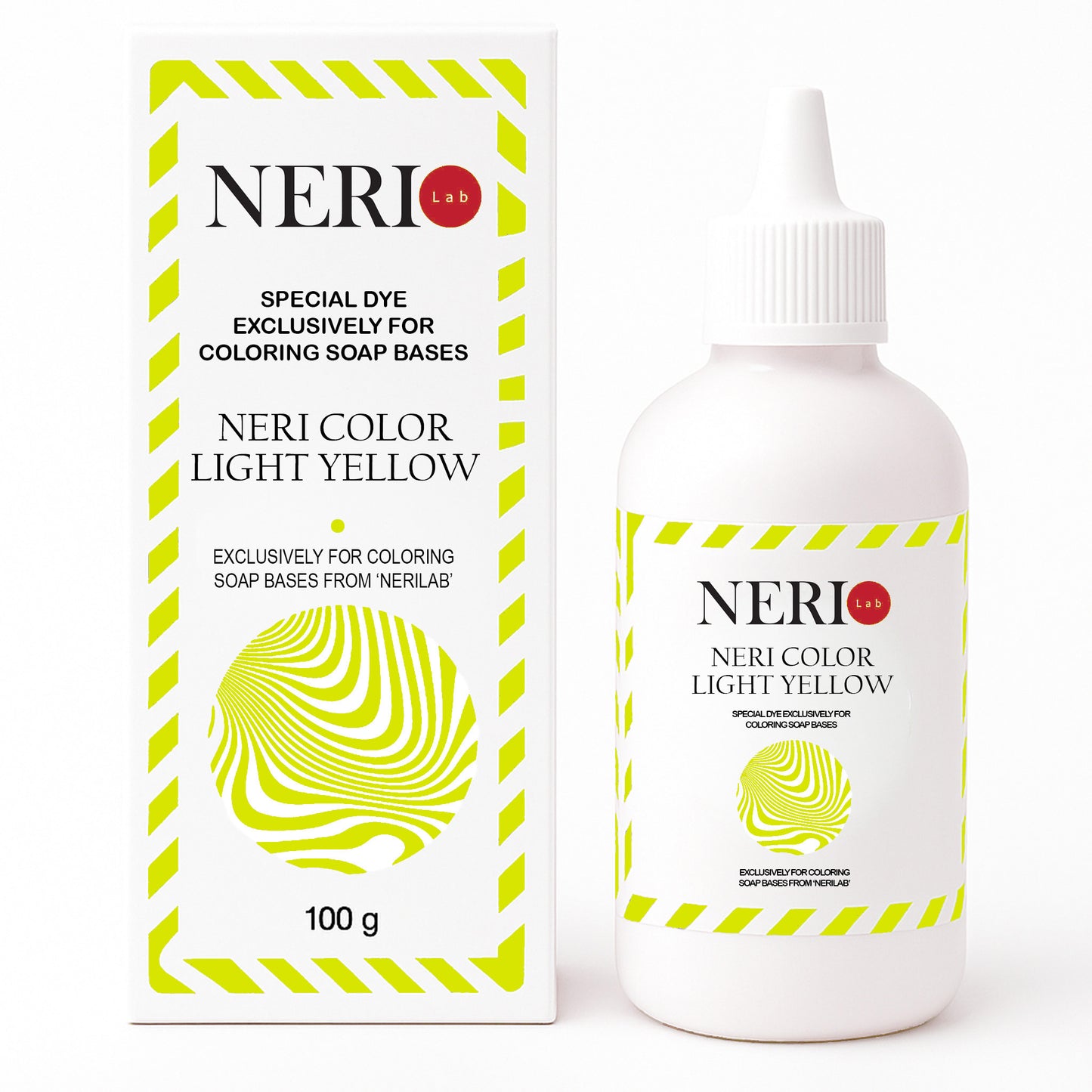 NERI COLOR Light Yellow soap colorant for melt and pour soap bases by NERILAB