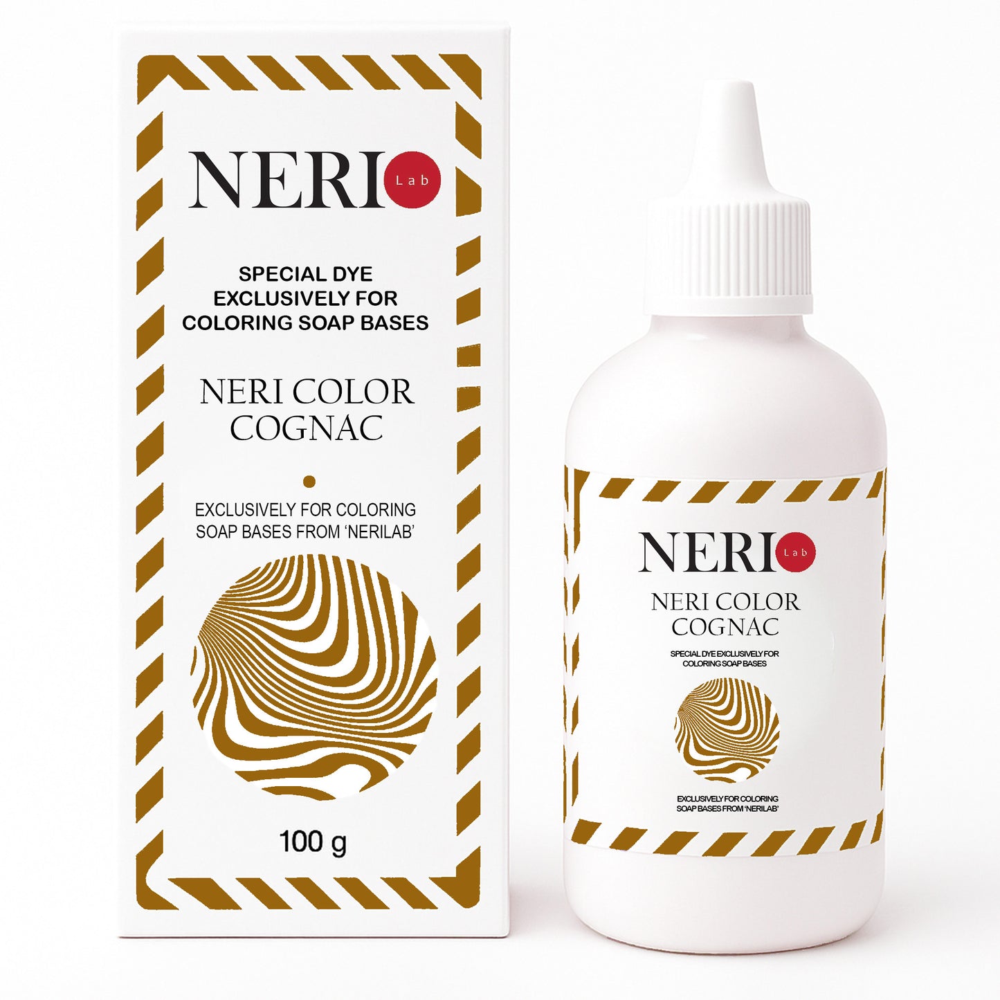 NERI COLOR Cognac soap colorant for melt and pour soap bases by NERILAB