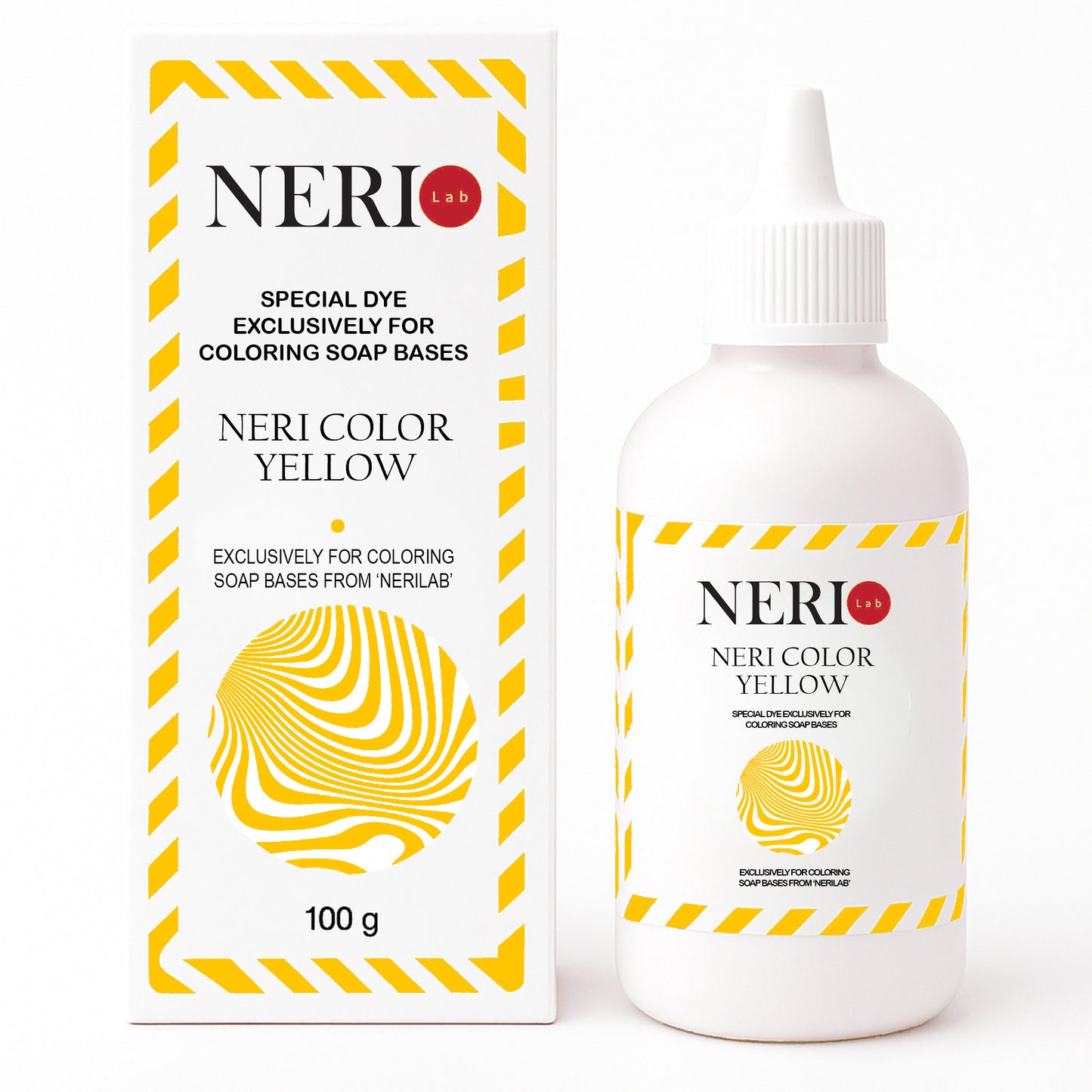 NERI COLOR Light Yellow soap colorant for melt and pour soap bases by NERILAB