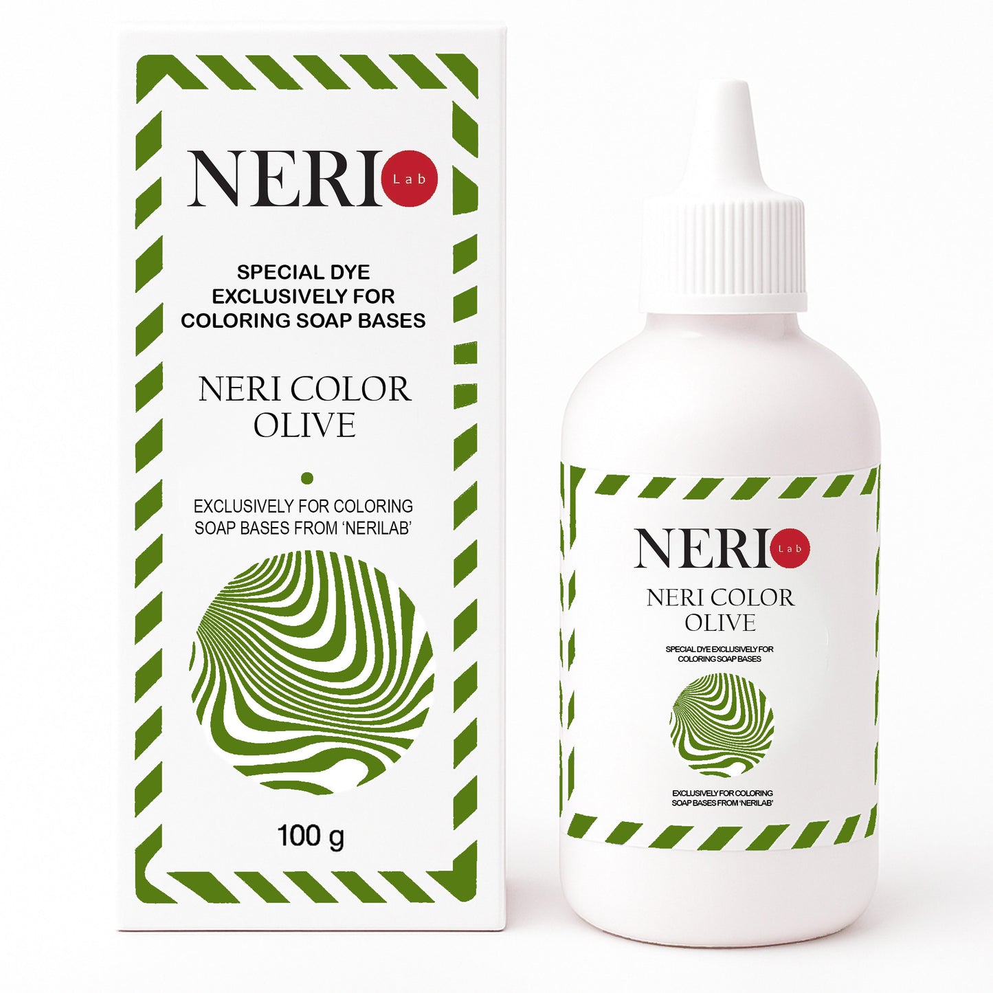 NERI COLOR Olive soap colorant for melt and pour soap bases by NERILAB