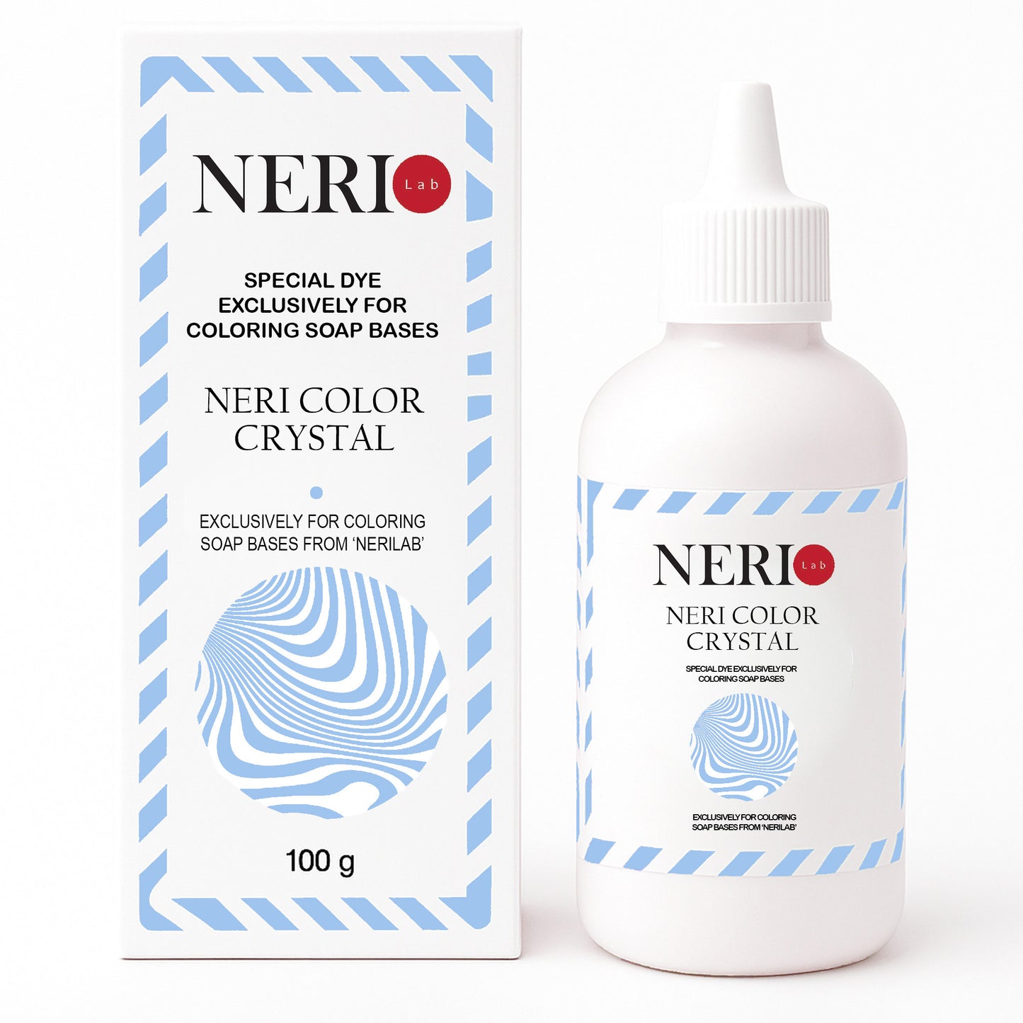 Nerilab Neri Color Crystal liquid colorant for soap base – clear concentrated pigment for melt and pour soap