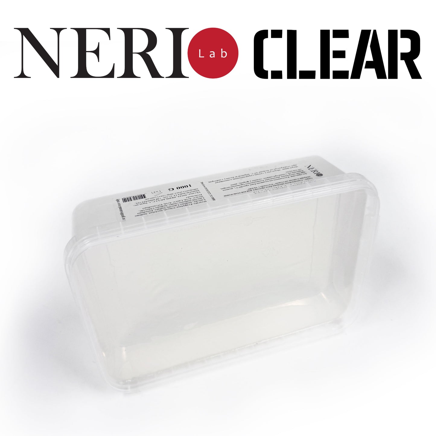 Transparent melt and pour soap base 1 kg for soap making, clear and ready to use